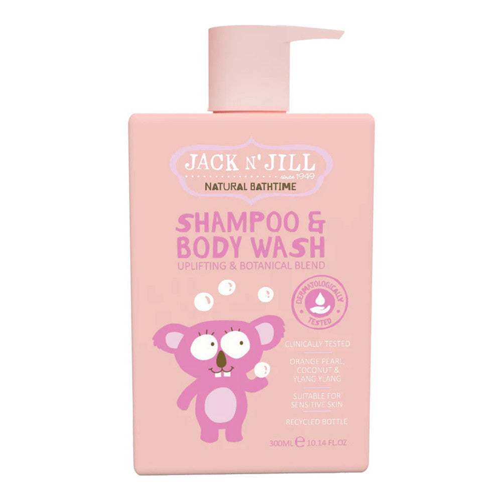 Jack N Jill Natural Shampoo And Body Wash, 3 Ea